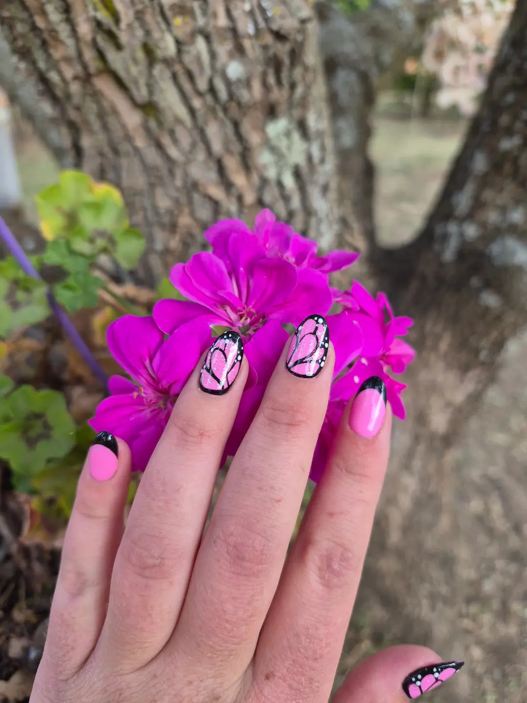 getting my nails done